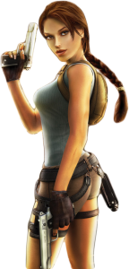 Lara croft uit Tombraider