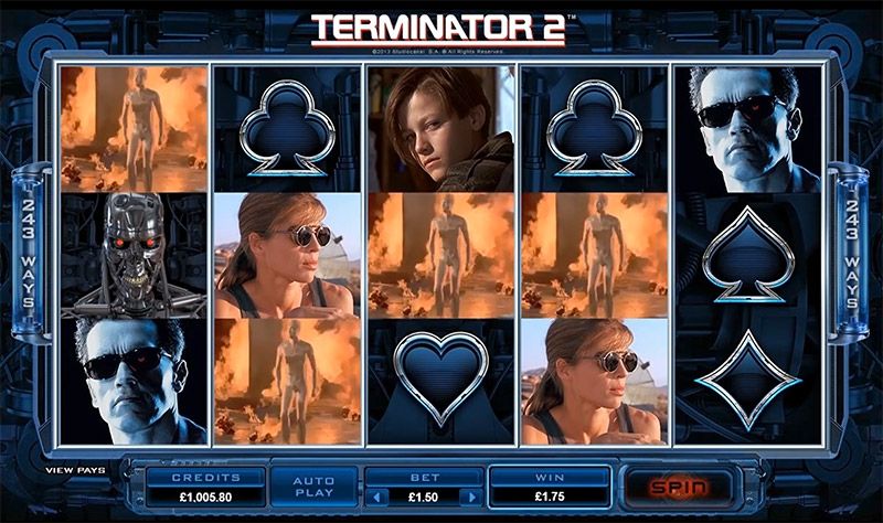 Terminator 2 gokkast spel